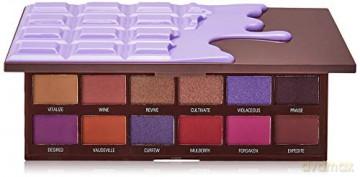 I Heart Revolution Palette Chocolate Paleta cieni do powiek (18) Violet 1szt