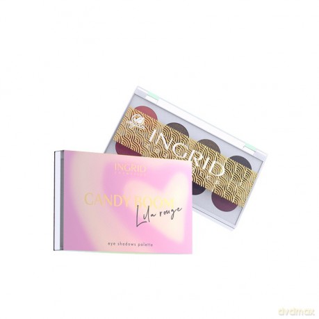 Ingrid Candy Boom Paleta cieni do powiek Lila Rouge (8) 1szt