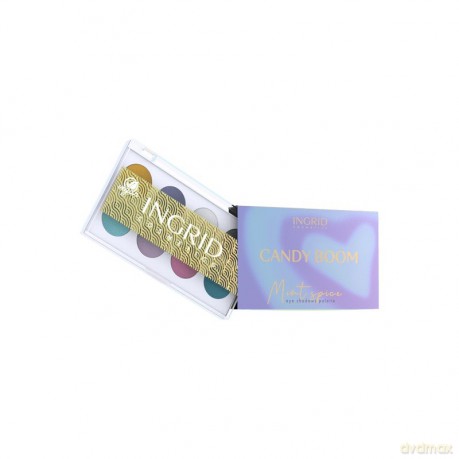 Ingrid Candy Boom Paleta cieni do powiek Mint Spice (8) 1szt
