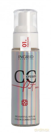 Ingrid CC Cream Put on Krem CC tonujący nr 01 Porcelain 30 ml