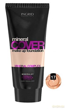 Ingrid Ideal Cover Podkład Long-Lasting Stay nr 17 Warm Beige 30 ml
