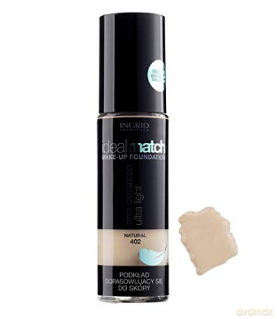 Ingrid Ideal Match Podkład dopasowujący się do skóry nr 402 Natural 30 ml