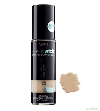 Ingrid Ideal Match Podkład dopasowujący się do skóry nr 403 Nude 30 ml