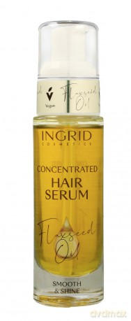 Ingrid Magic Skoncentrowane Serum do włosów z olejkiem lnianym - wygładzenie i blask 40 ml