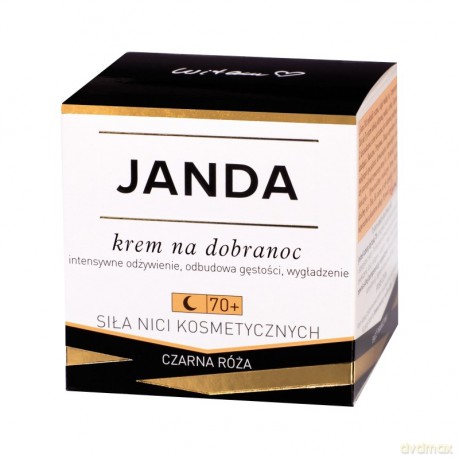 JANDA 70+ Krem na dobranoc intensywne odżywienie 50 ml