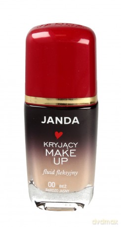 JANDA Make-up kryjący - fluid fleksyjny nr 00 bardzo jasny beż 30 ml
