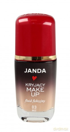 JANDA Make-up kryjący - fluid fleksyjny nr 03 beż 30 ml