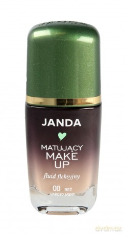 JANDA Make-up matujący - fluid fleksyjny nr 00 bardzo jasny beż 30 ml