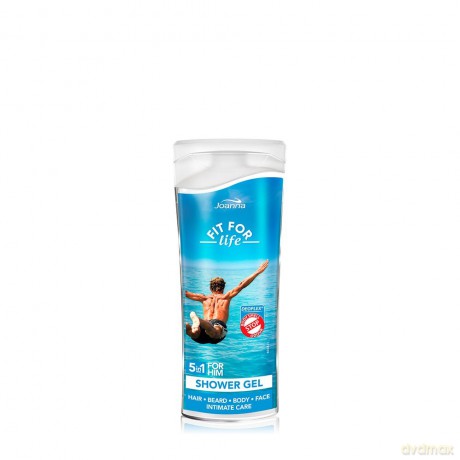 Joanna Fit for Life Żel pod prysznic 5w1 dla mężczyzn 100 ml - mini