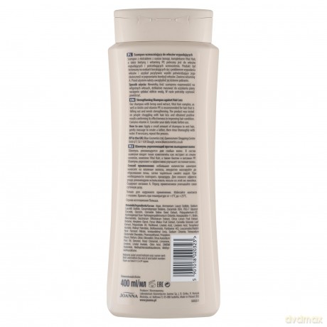 Joanna Konopie Szampon wzmacniający do włosów wypadających 400 ml