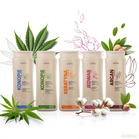 Joanna Konopie Szampon wzmacniający do włosów wypadających 400 ml