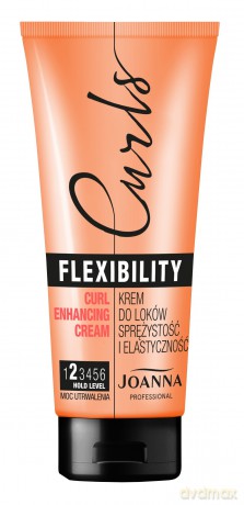 Joanna Professional Curls Krem do loków Flexibility -elastyczność i sprężystość 200g