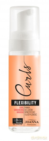 Joanna Professional Flexibility Curls Pianka do loków - elastyczność i sprężystość 150 ml