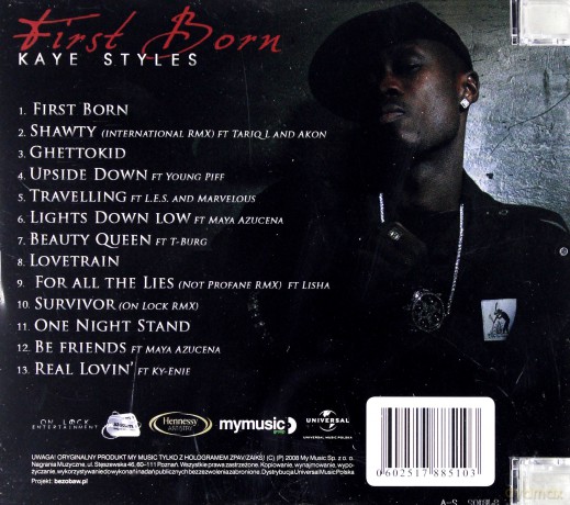 Kaye Styles: First Born [CD]