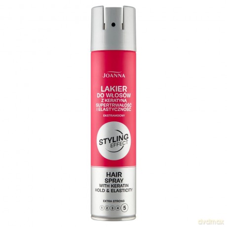 Joanna Styling Effect Lakier do włosów Supertrwałość i Elastyczność extra strong 250 ml