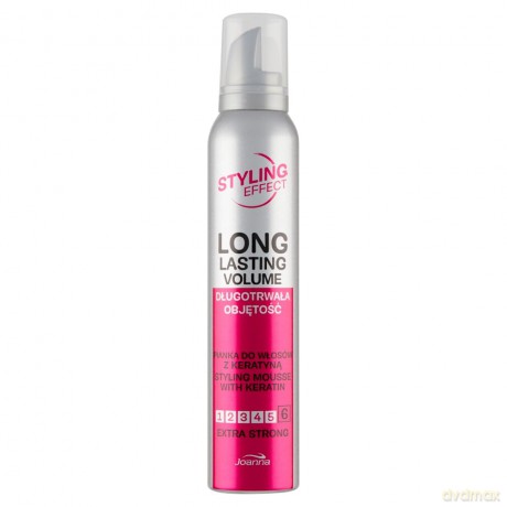 Joanna Styling Effect Pianka do włosów Długotrwała Objętość extra strong 150 ml