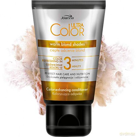 Joanna Ultra Color Odżywka do włosów koloryzująca - ciepłe odcienie blond 100g