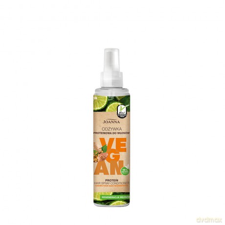 Joanna Vegan Odżywka proteinowa do włosów regenerująca w sprayu - włosy zniszczone 150 ml
