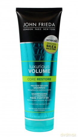 John Frieda Luxurious Volume Szampon wzmacniający i zwiększający objętość Core Restore 250 ml