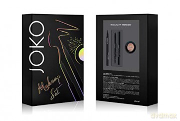 Joko Makeup Set nr 1 Zestaw do makijażu (eyeliner+kredka do brwi+cień) 1op.
