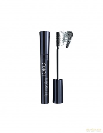 JOKO Mascara Pump Your Lashes wydłużająco-pogrubiająca - czarna 9 ml
