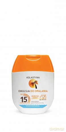 Kolastyna Opalanie Emulsja do opalania SPF15 60 ml - mini