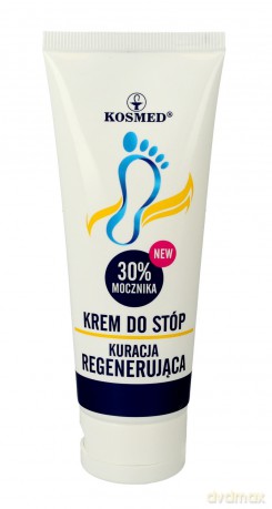 Kosmed Krem do stóp - kuracja regenerująca z mocznikiem 30% 75g