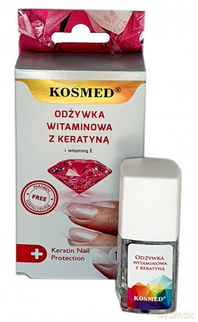 Kosmed Odżywka do paznokci witaminowa z keratyną 10w1 9 ml