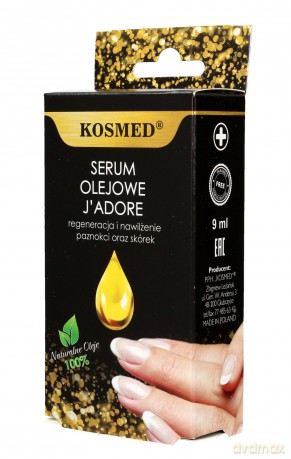 Kosmed Serum olejowe J`Adore do paznokci i skórek 9 ml