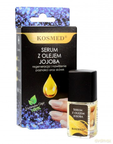 Kosmed Serum z olejem jojoba do paznokci i skórek - regeneracja i nawilżenie 9 ml