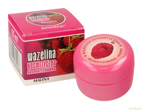 Kosmed Wazelina kosmetyczna aromatyzowana - Malina 15 ml
