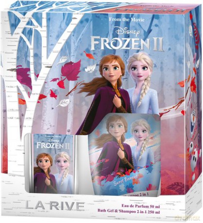 La Rive Disney Frozen Zestaw prezentowy (woda perf. 50 ml+żel pod prysznic 2w1 250 ml)