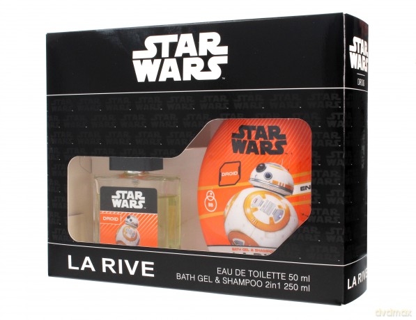 La Rive Disney Star Wars Droid Zestaw /woda toaletowa 50 ml+żel pod prysznic 2w1 250 ml/