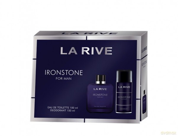La Rive for Men Ironstone Zestaw prezentowy (woda toaletowa 100 ml+dezodorant spray 150 ml)