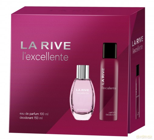 La Rive for Woman L`Excellente Zestaw prezentowy (dezodorant 150 ml+woda perfumowana 100 ml)