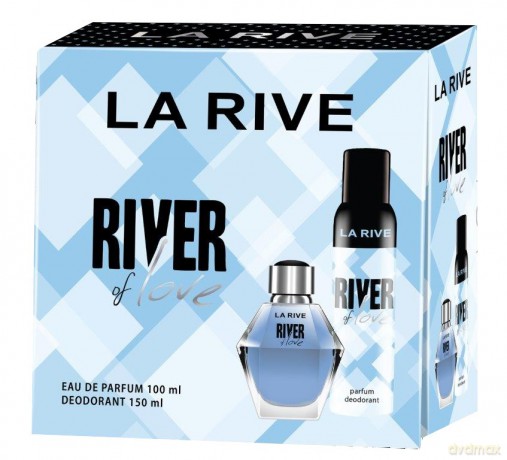 La Rive for Woman River Of Love Zestaw prezentowy (woda perfumowana 100 ml+deo spray 150 ml)