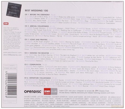 100 Best Wedding [6CD]