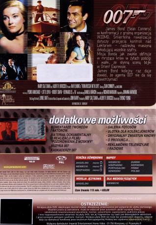 007 James Bond Pozdrowienia z Rosji [DVD]