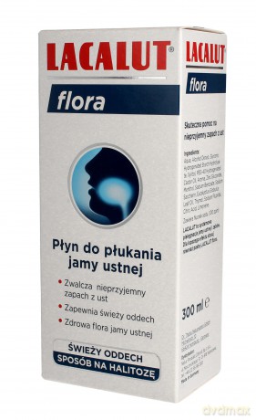 Lacalut Płyn do płukania ust Flora 300 ml