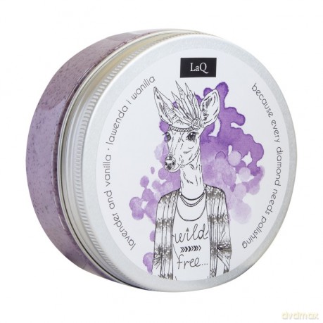 LaQ Body Scrub&Wash Peeling myjący do ciała Lawenda i Wanilia 200 ml
