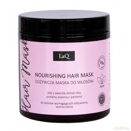 LaQ Kocica Piwonia Odżywcza Maska do włosów 250 ml