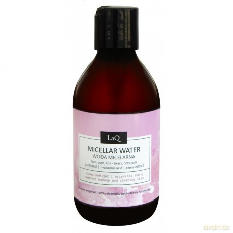 LaQ Kocica Piwonia Woda micelarna do demakijażu twarzy,oczu i ust 300 ml