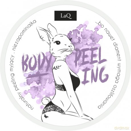 LaQ Króliczka Peeling Wash&Scrub do ciała - Niezapominajka 200 ml