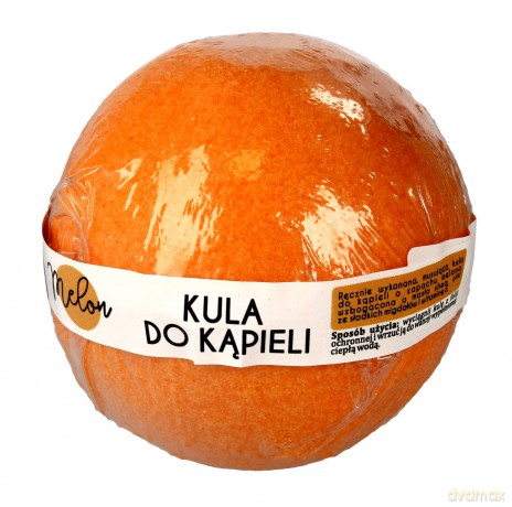 LaQ Kula musująca do kąpieli Melon - pomarańczowa 100g