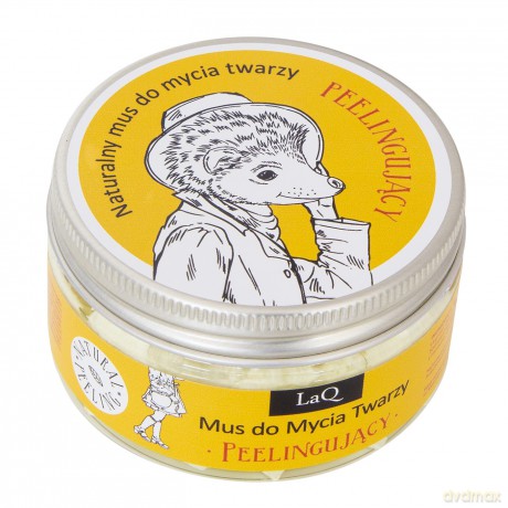 LaQ Mus do mycia twarzy peelingujący 100 ml