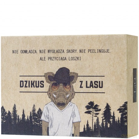 LaQ Mydło w kostce dla facetów Dzikus z Lasu 85 ml