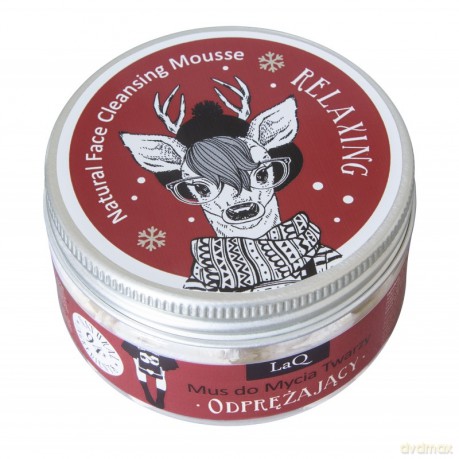 LaQ Naturalny Mus do mycia twarzy odprężający PRALINKA 100 ml