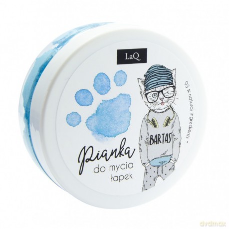 LaQ Pianka do mycia łapek dla dzieci - niebieska 50 ml