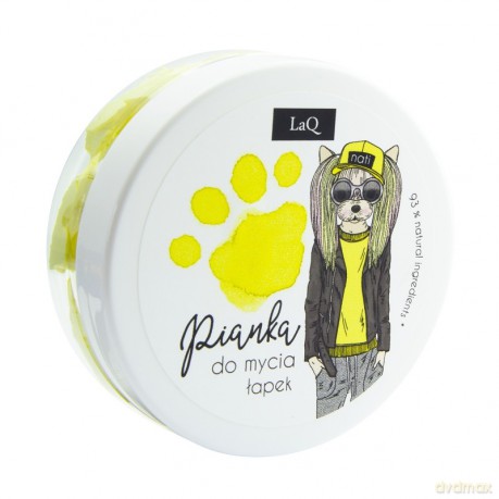 LaQ Pianka do mycia łapek dla dzieci - żółta 50 ml