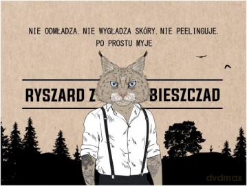 LaQ Ryś Mydło w kostce dla facetów "Ryszard z Bieszczad" 85g